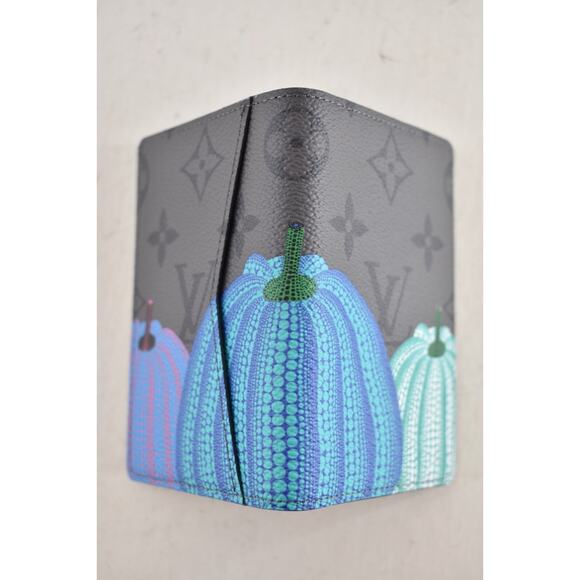 Louis Vuitton YK Yayoi Kusama Pumpkin Eclipse Monogram Pocket Organizer Wallet - Picture 6 of 11